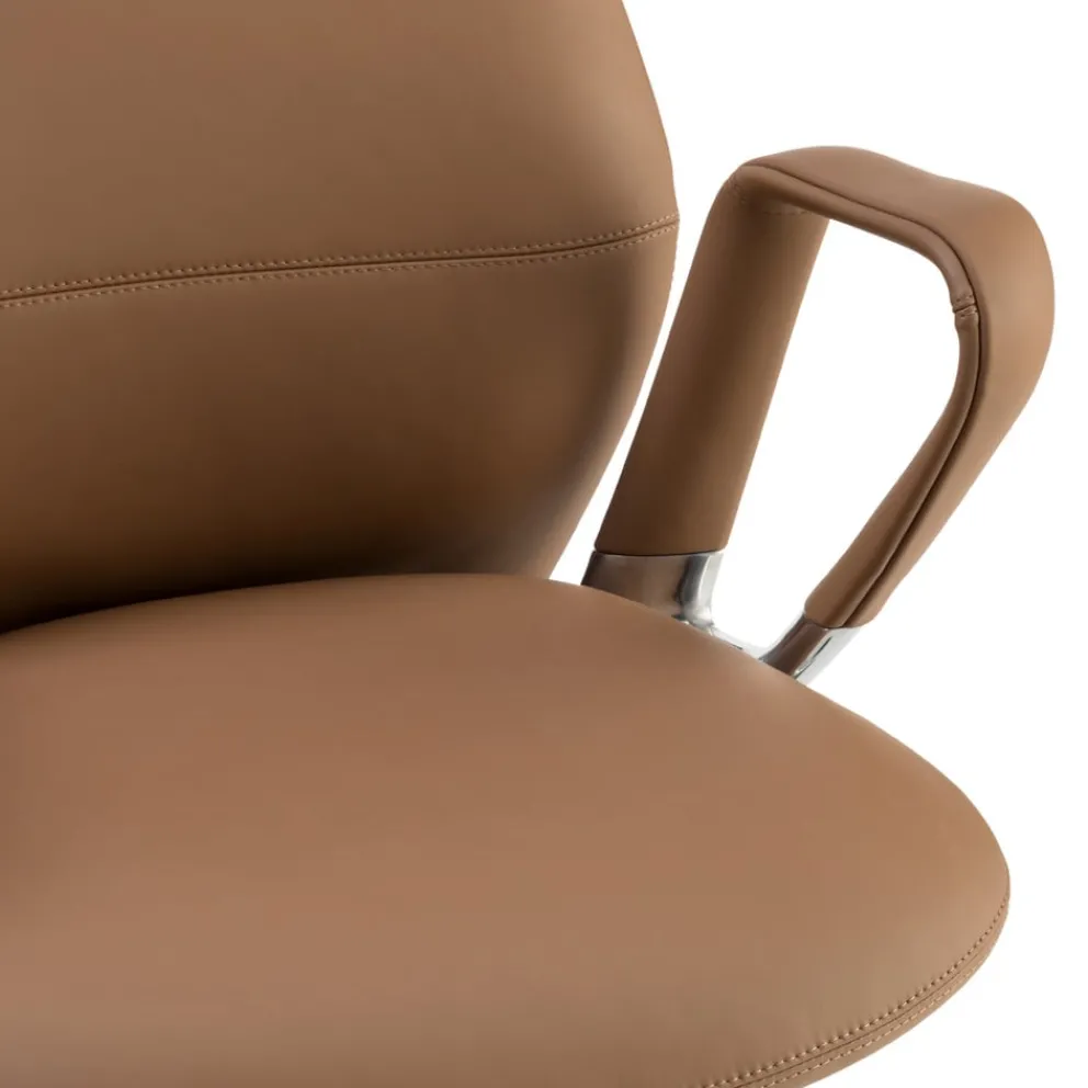 Edition Bürostuhl HERMES-105 Cognac Clearance