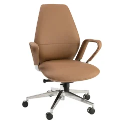 Edition Bürostuhl HERMES-105 Cognac Clearance