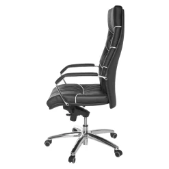 MID.YOU Bürostuhl Leder schwarz Best
