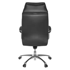 MID.YOU Bürostuhl Leder schwarz Clearance