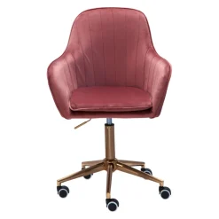 MID.YOU Bürostuhl Samt rosa Online