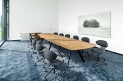 girsberger Bürostuhl Simplex 3D blau, hellgrau Sale