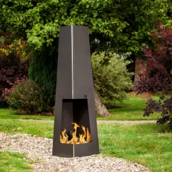 Nomlilo Cheminée Saratoga schwarz Hot