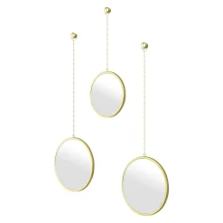 Umbra Dekospiegel Mirror messing New
