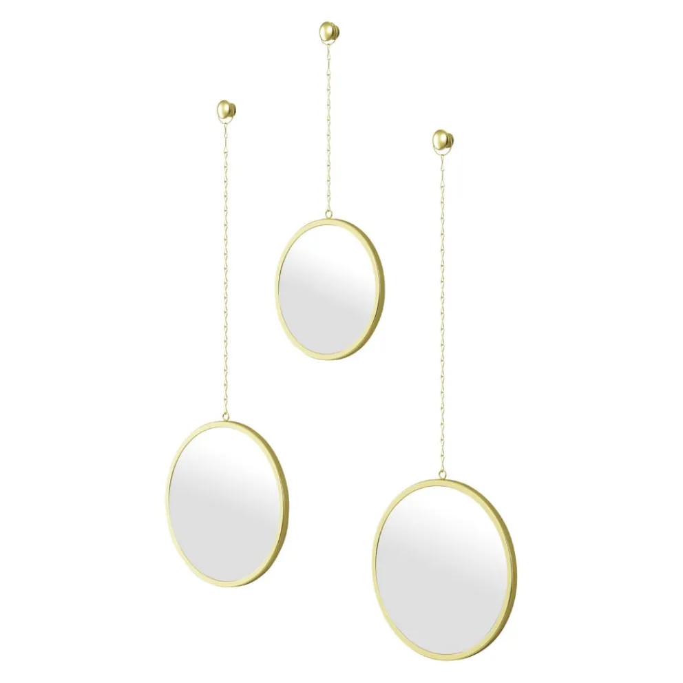 Umbra Dekospiegel Mirror messing New