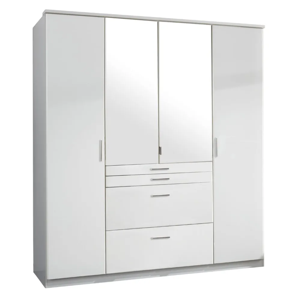 MID.YOU Drehtürenschrank aBeat weiss Hot