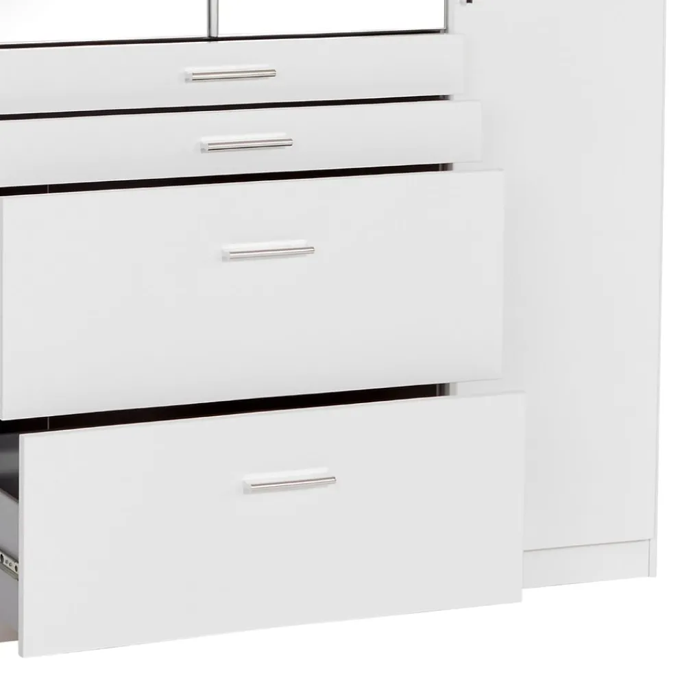 MID.YOU Drehtürenschrank aBeat weiss Hot