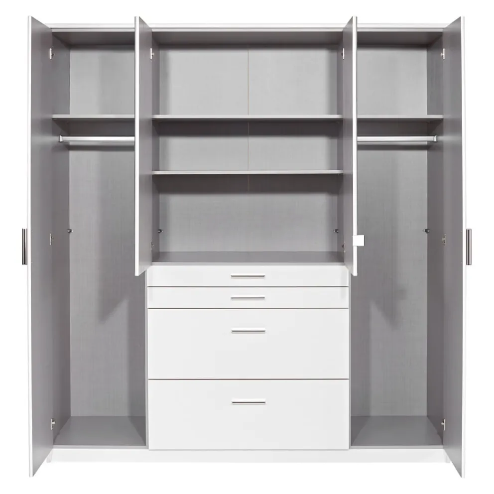 MID.YOU Drehtürenschrank aBeat weiss Hot