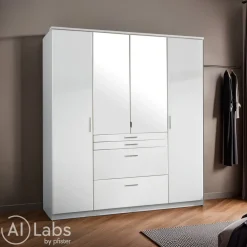 MID.YOU Drehtürenschrank aBeat weiss Hot