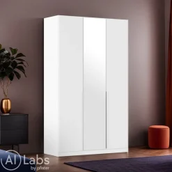 Xora Drehtürenschrank Alabama-201 Alpinweiss