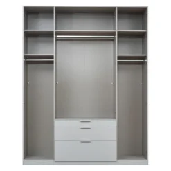 Xora Drehtürenschrank Alabama-201 seidengrau Sale