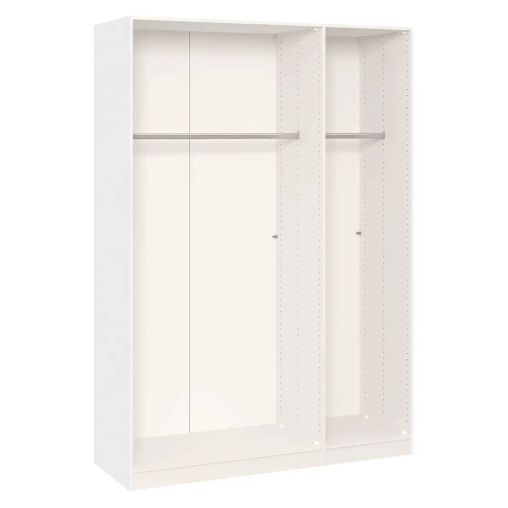 BYYU Drehtürenschrank Atlantis Premiumweiss Outlet