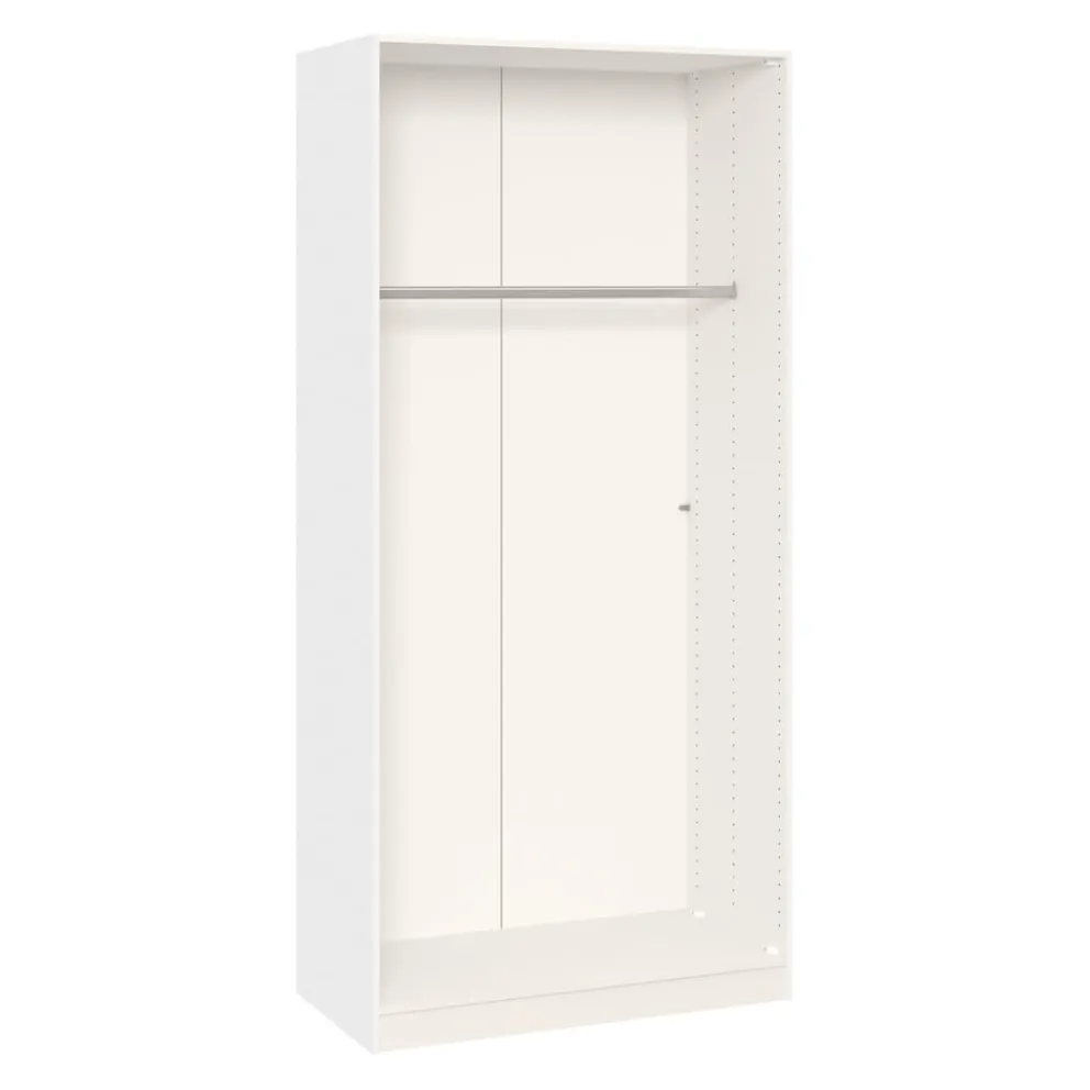 BYYU Drehtürenschrank Atlantis Wildeiche bianco Discount