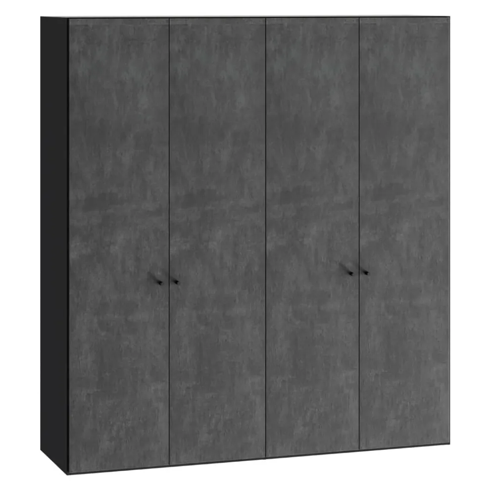 BYYU Drehtürenschrank Atlantis Graphit New