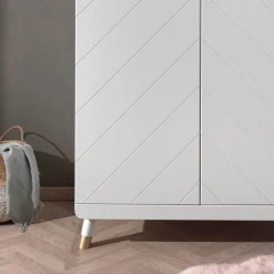 JAXX Drehtürenschrank Billy weiss Outlet