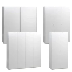 BYYU Drehtürenschrank Elements weiss Clearance