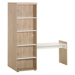 PAIDI Drehtürenschrank Fionn eiche, weiss Discount
