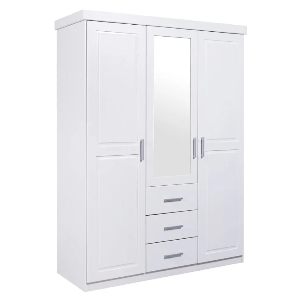 MID.YOU Drehtürenschrank Geraldo weiss