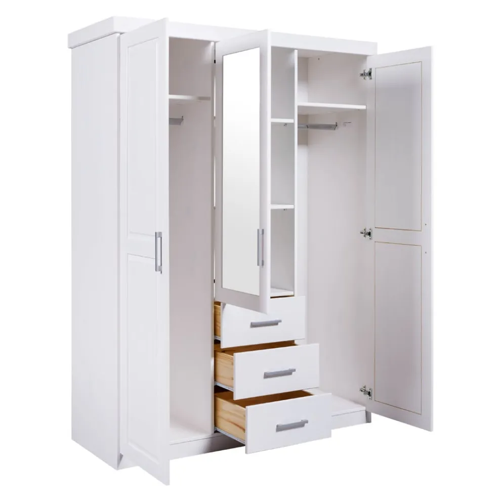 MID.YOU Drehtürenschrank Geraldo weiss