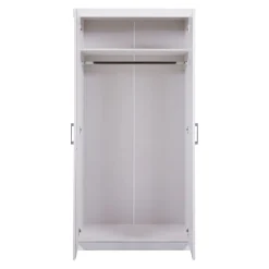 MID.YOU Drehtürenschrank Hakon weiss