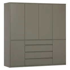 Invivus Drehtürenschrank Infinity-S olivgrau Hot