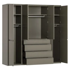 Invivus Drehtürenschrank Infinity-S olivgrau Hot