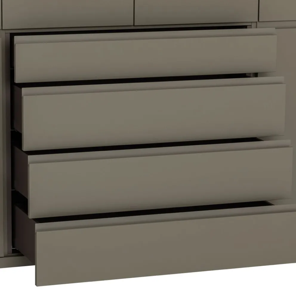 Invivus Drehtürenschrank Infinity-S olivgrau Hot