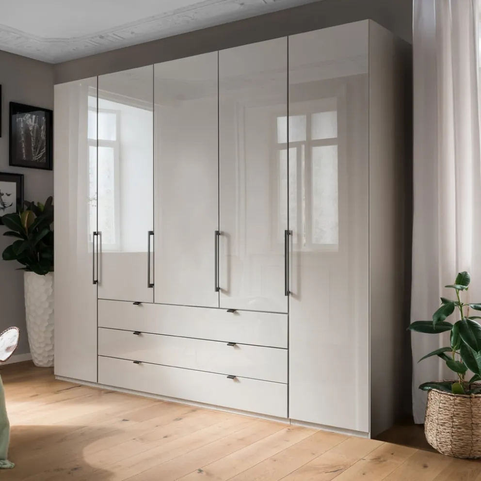 Dieter Knoll Drehtürenschrank Kreta grau Discount