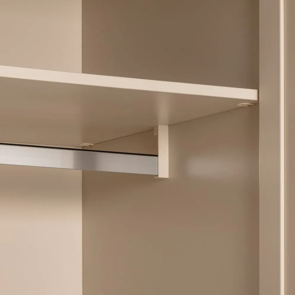 Cilek Drehtürenschrank Lapel crème, nussbaumfarbig New