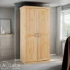 MID.YOU Drehtürenschrank Leon Clearance