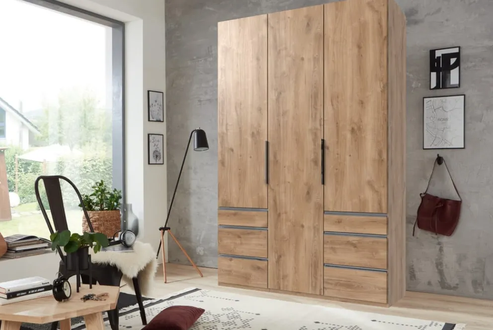 MID.YOU Drehtürenschrank Level36 eichefarbig Hot