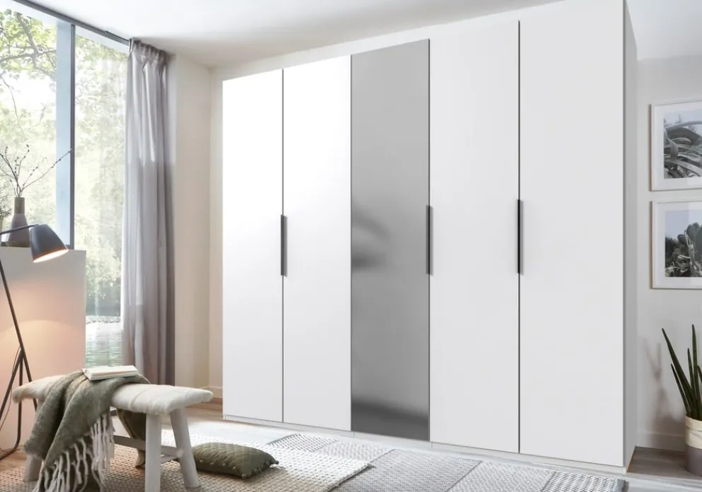 MID.YOU Drehtürenschrank Level36 weiss New