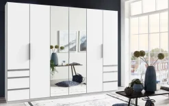 MID.YOU Drehtürenschrank Level36 weiss Outlet