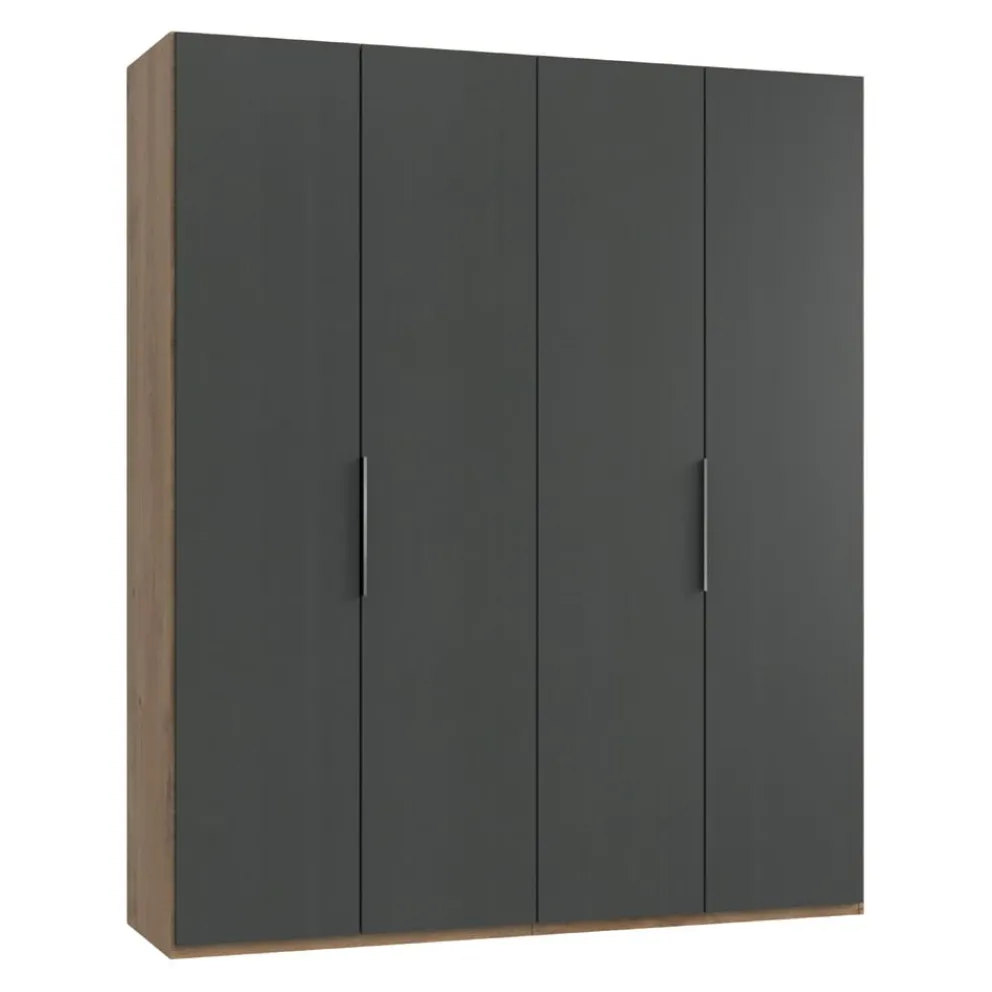 MID.YOU Drehtürenschrank Level36 eichefarbig, graphitschwarz Sale