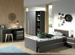 MID.YOU Drehtürenschrank London anthrazit Sale