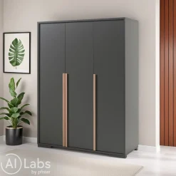 MID.YOU Drehtürenschrank London anthrazit Sale