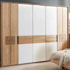 VALNATURA Drehtürenschrank Loretta_201 eichefarbig Discount