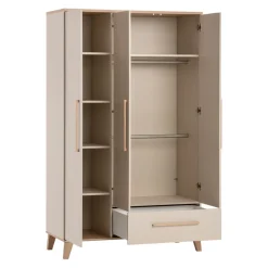 PAIDI Drehtürenschrank Malio taupe Outlet