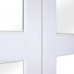 MID.YOU Drehtürenschrank Maluno weiss New