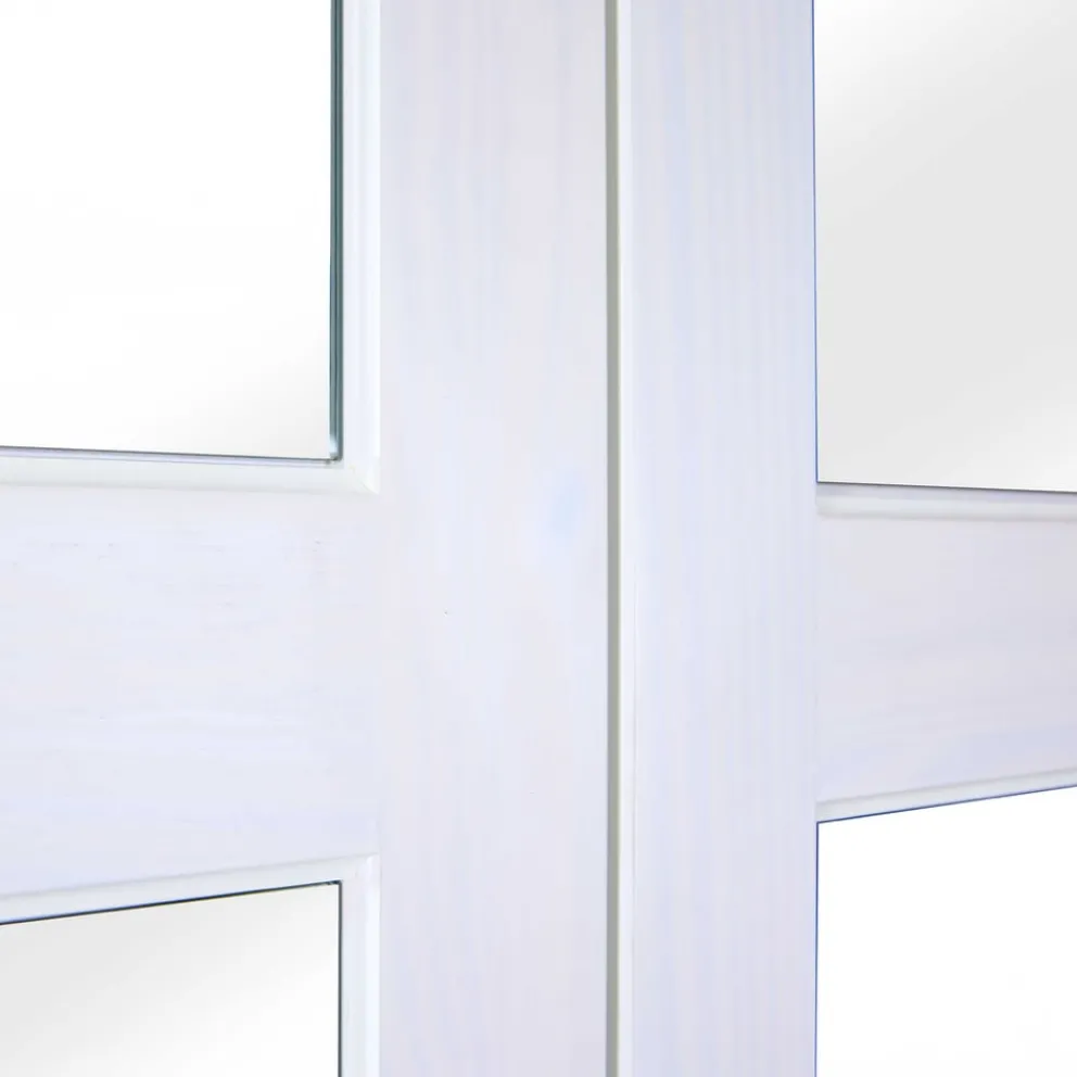 MID.YOU Drehtürenschrank Maluno weiss New