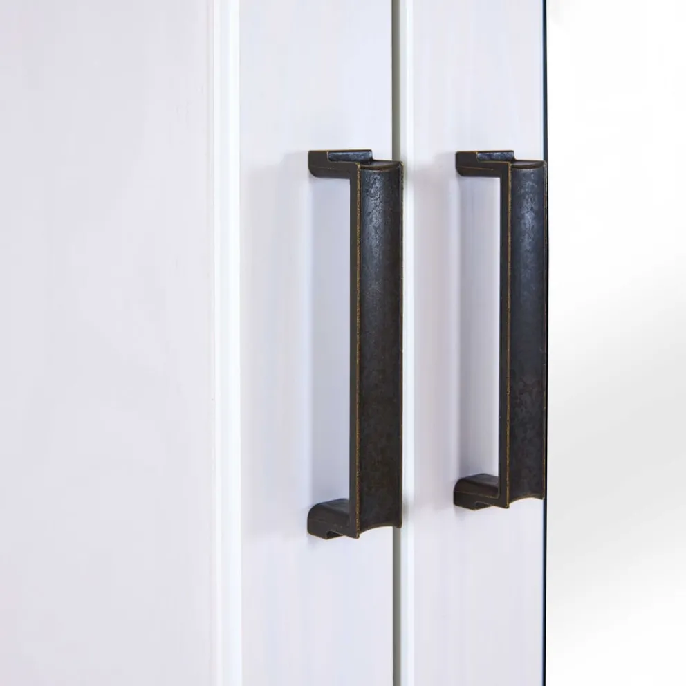 MID.YOU Drehtürenschrank Maluno weiss New