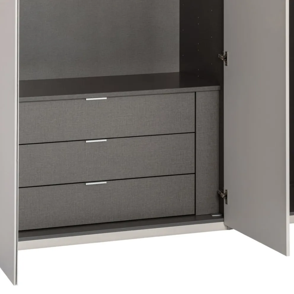 Novel Drehtürenschrank Mireille crème Outlet