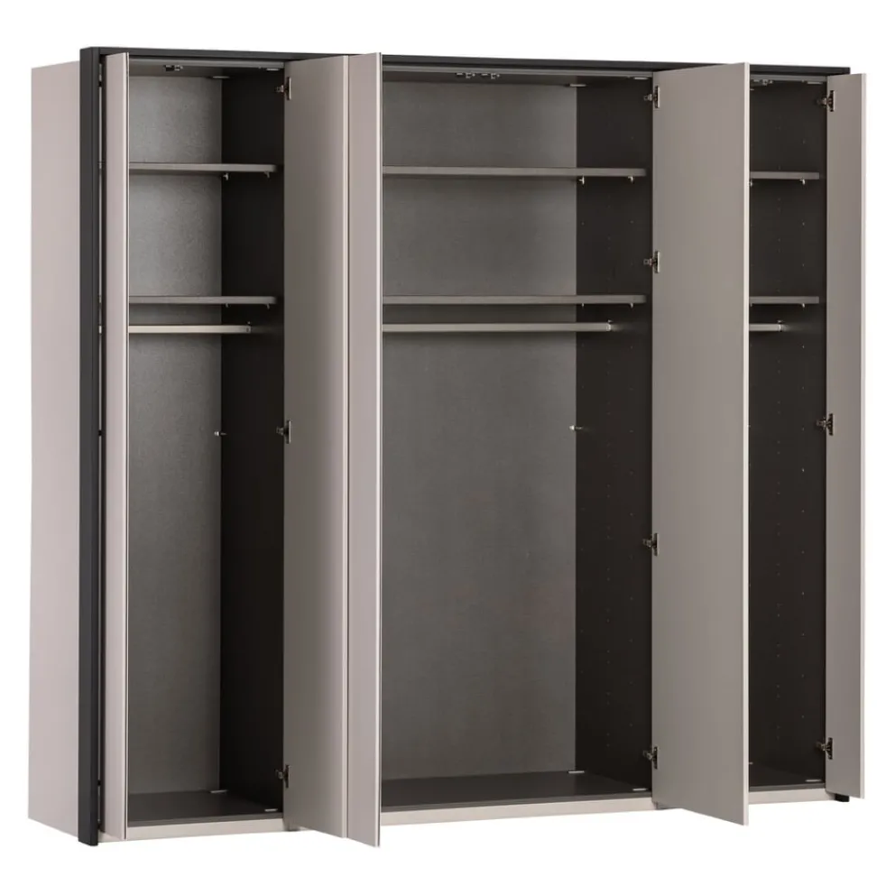 Novel Drehtürenschrank Mireille crème Outlet