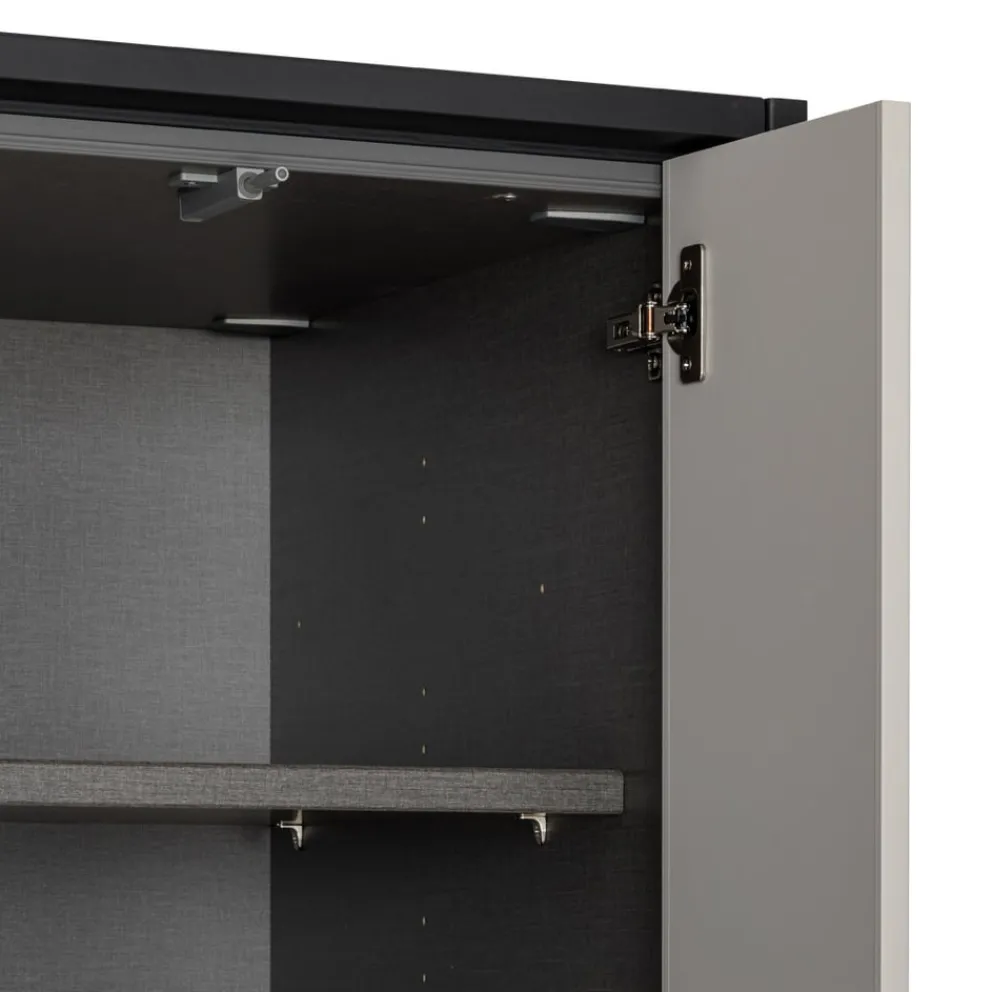 Novel Drehtürenschrank Mireille crème Outlet