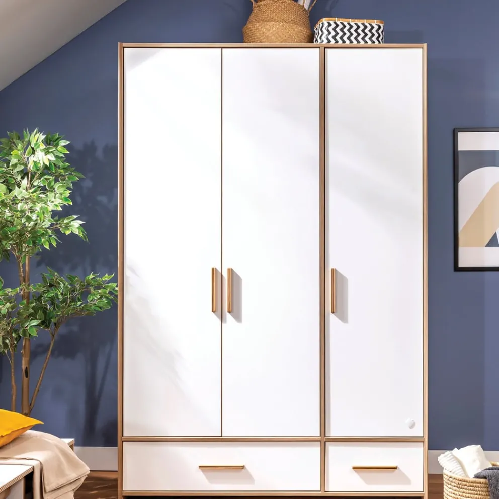Cilek Drehtürenschrank Modera weiss New