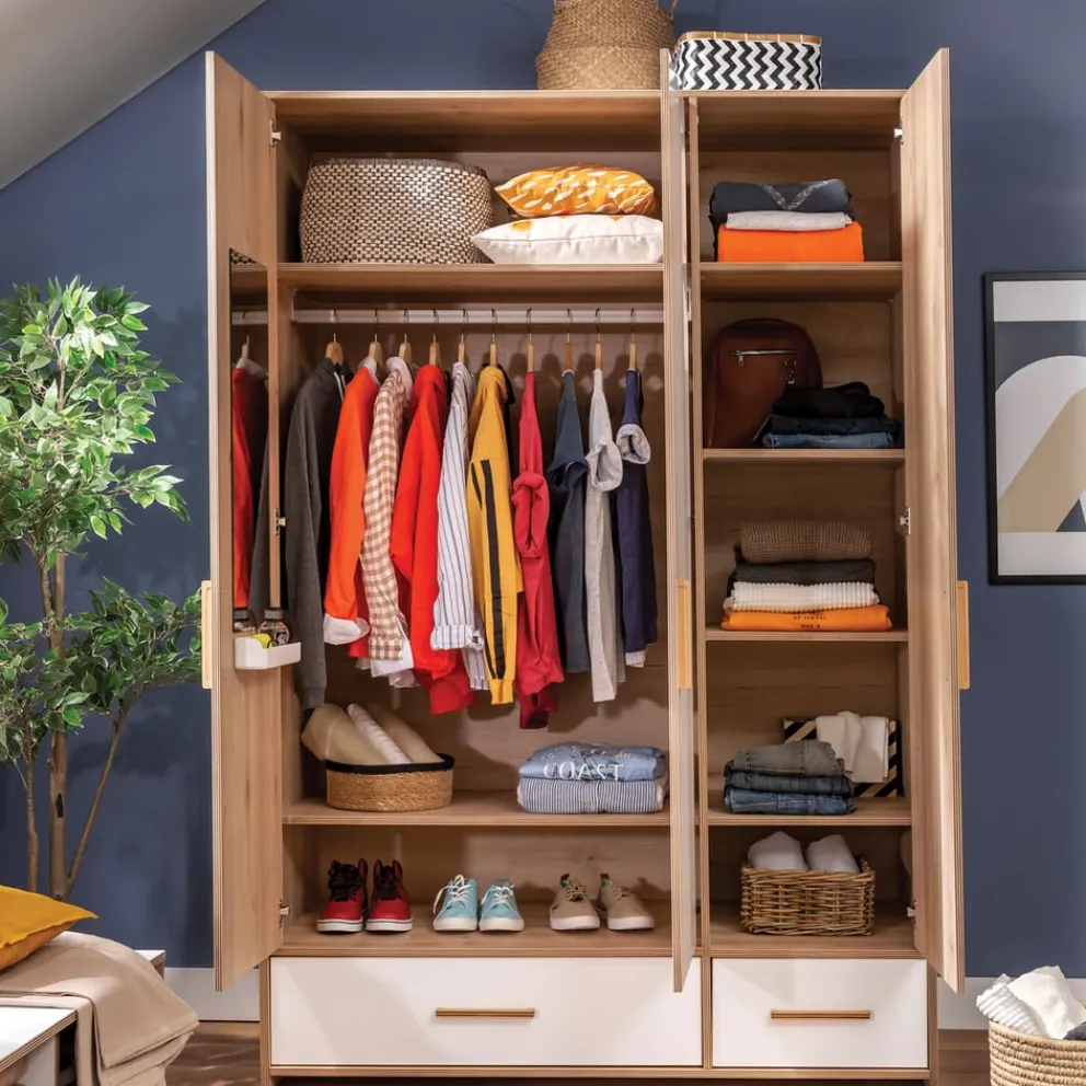 Cilek Drehtürenschrank Modera weiss New