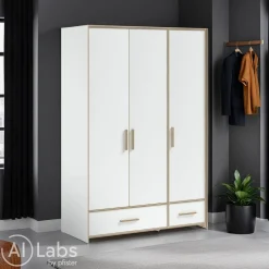 Cilek Drehtürenschrank Modera weiss New