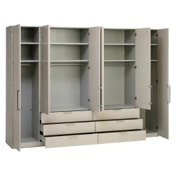 Novel Drehtürenschrank Monaco Champagner Online