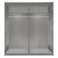 MID.YOU Drehtürenschrank NYC P01 Weiss Discount