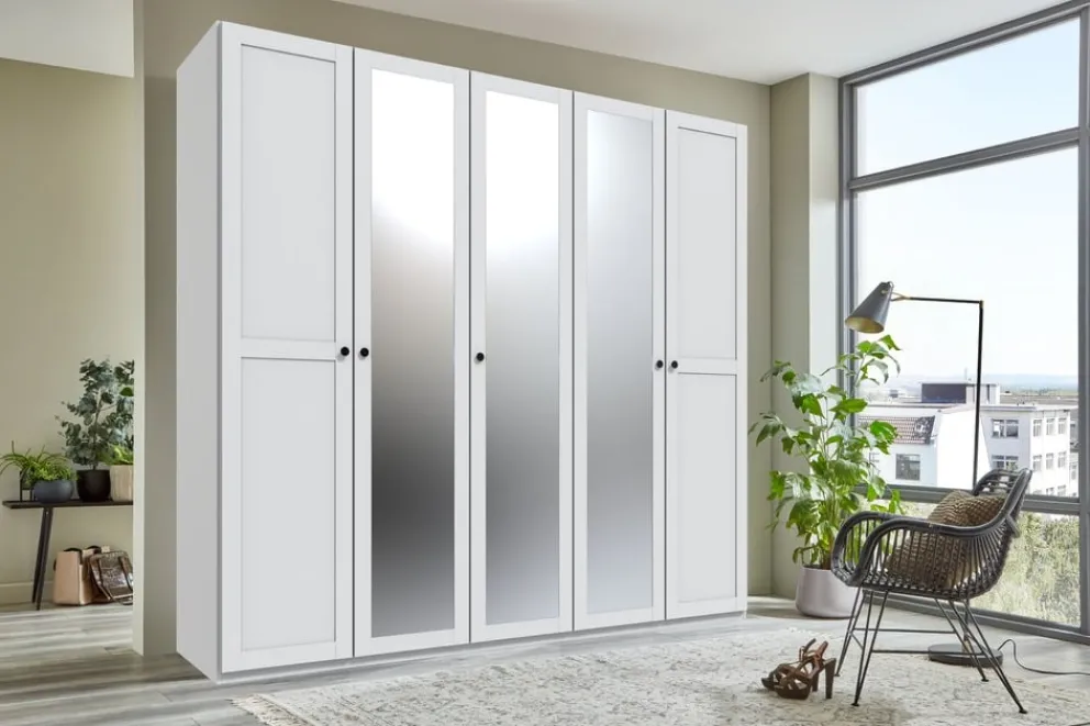 MID.YOU Drehtürenschrank NYC P20 Landhaus weiss, Spiegel Online